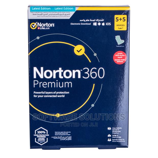 Norton 360 Premium 10 User - main view