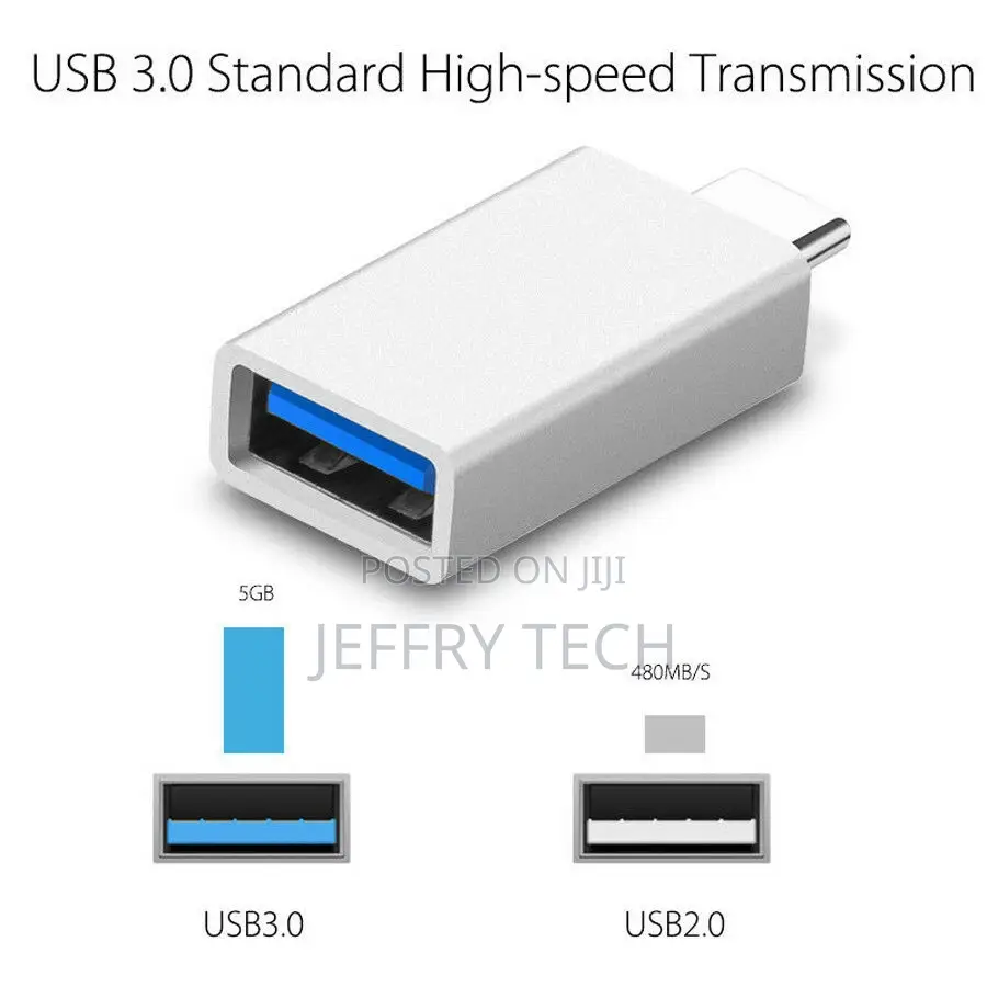 OTG USB C Type C to USB-A 3.0 Female 3.1 Converter Adapter F