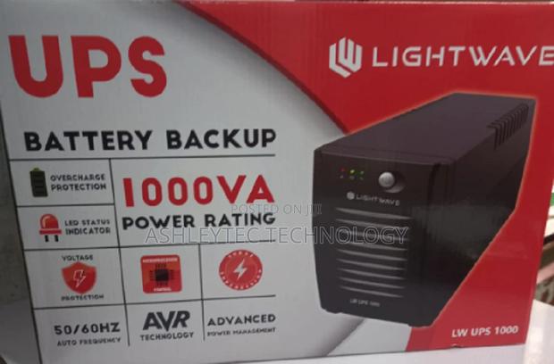 1000 Va UPS Lightwave Battery - main view