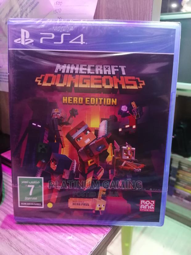 Ps4 Minecraft Dungeons - main view