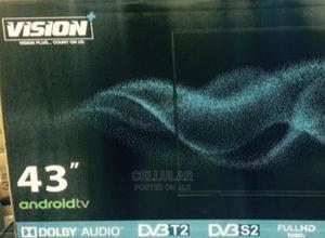 Vision Plus 43 " Frameless Smart Android 4K Tv - main view