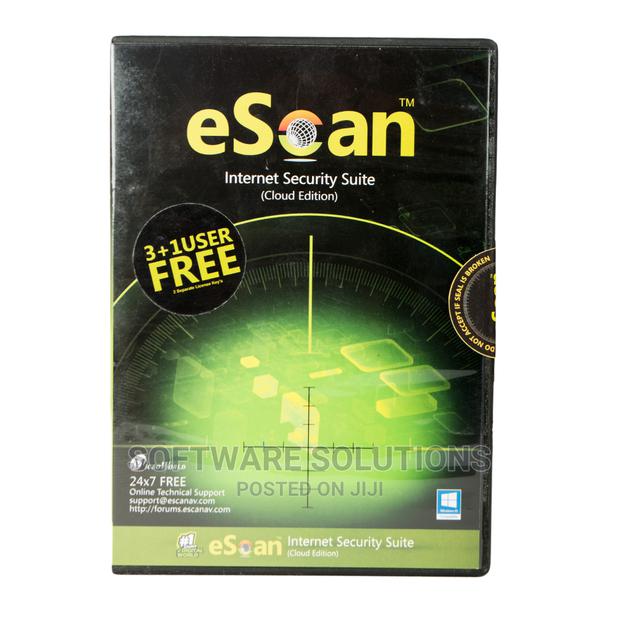 Escan Internet Security 3+1 User - main view