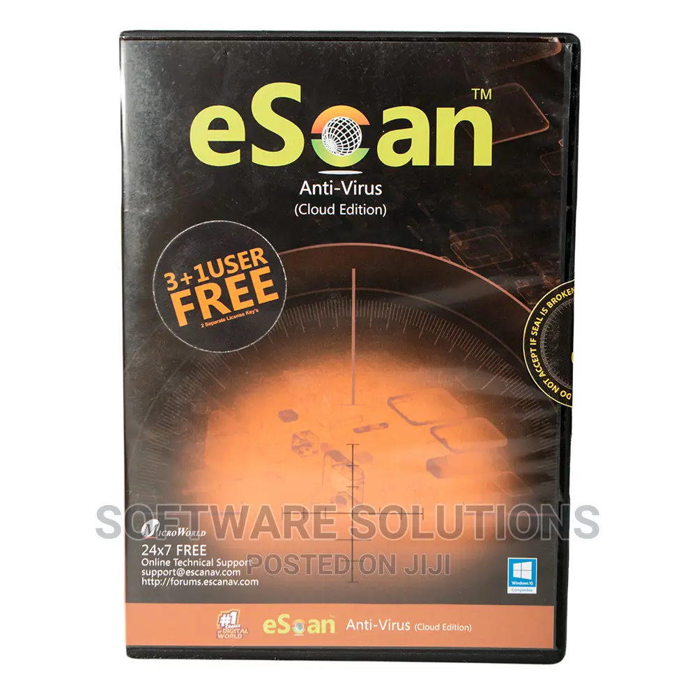 Escan Antivirus 3+1 User