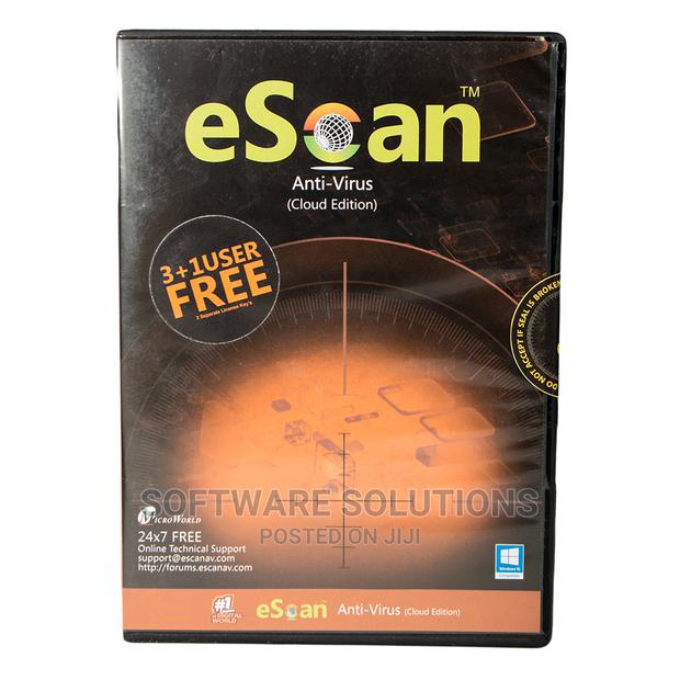 Escan Antivirus 3+1 User - main view