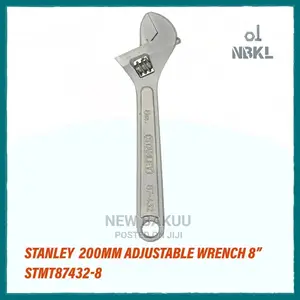 Stanley 200mm Adjustable Wrench 8” Stmt87432-8
