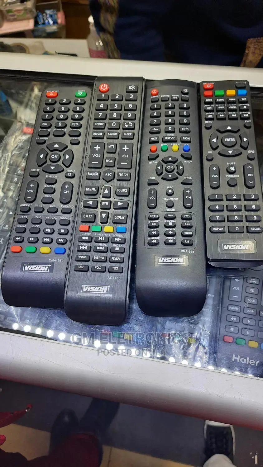 Vision Tv Replacement Remote Control.