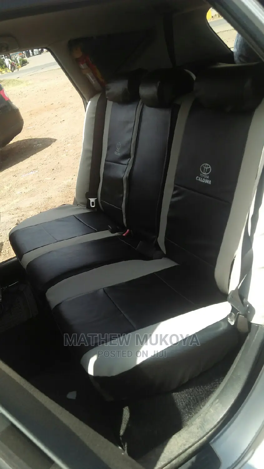 Dark Theme Interior Car Seat Covers