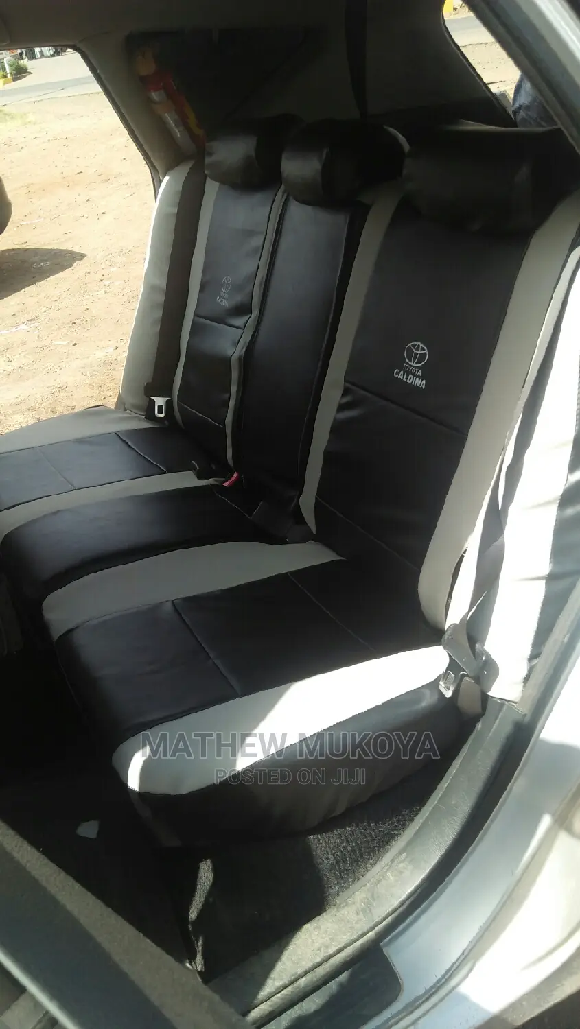 Dark Theme Interior Car Seat Covers