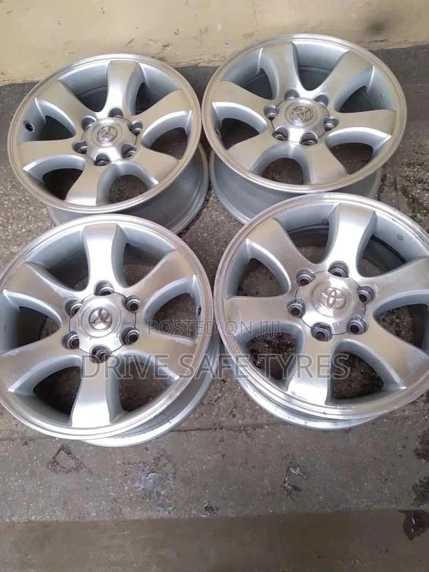 Prado Original Rims 17 Inch Set Silver