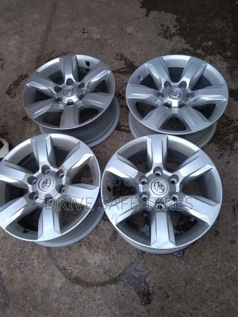 Prado (150) Original Rims 17 Inch Set Silver