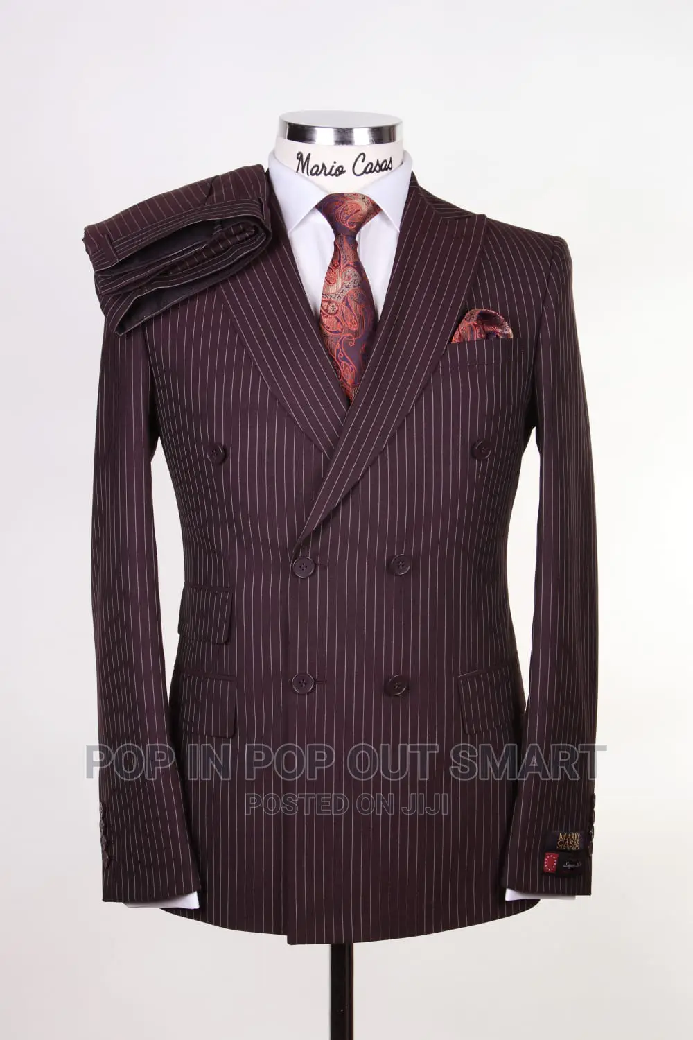 Pinstripes Double Breasted Suits