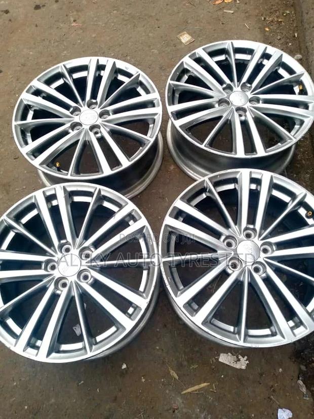 Subaru Outback Original Rims 17 Inch Set Silver Ex Japan