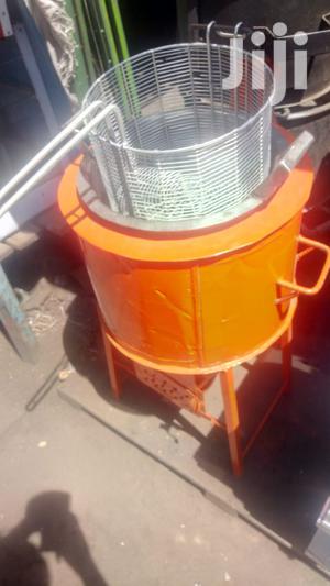 Charcoal Deep Fryer, Charcoal Chips Fryer- {All Sizes}