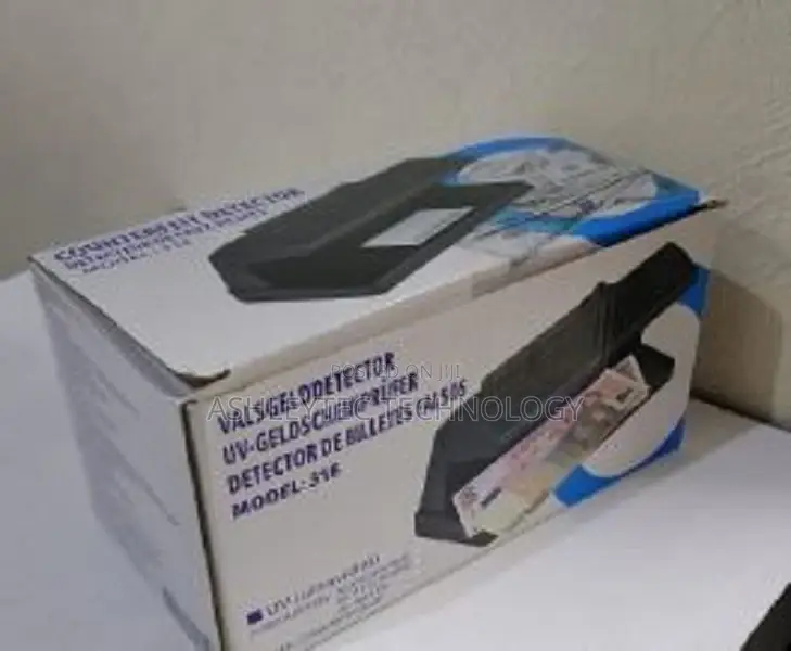 New Approved Cash Counter Fake Money Detector +1