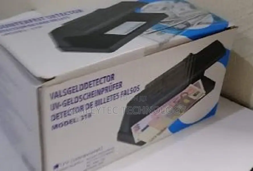 New Approved Cash Counter Fake Money Detector +1