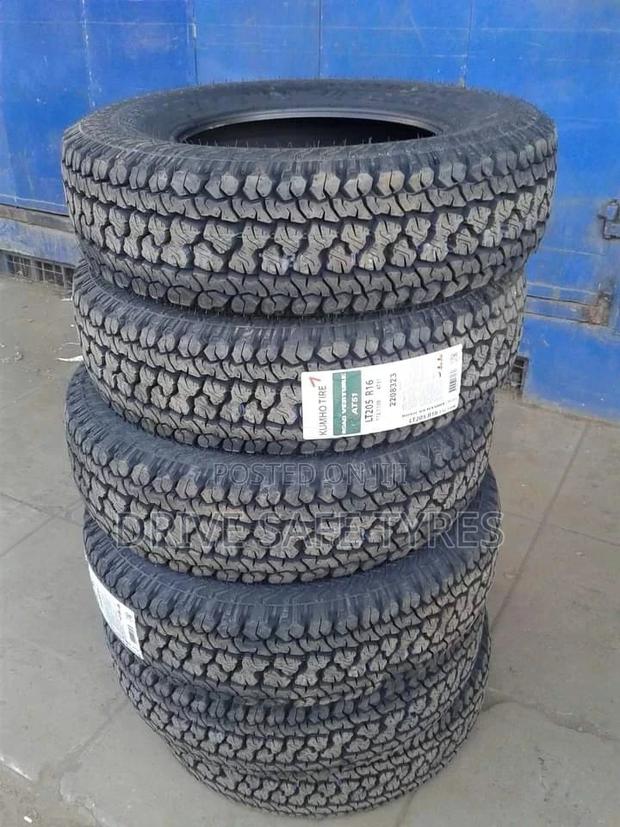 205 R16 C Kumho Tyre Made in Korea Allterrain Nylon