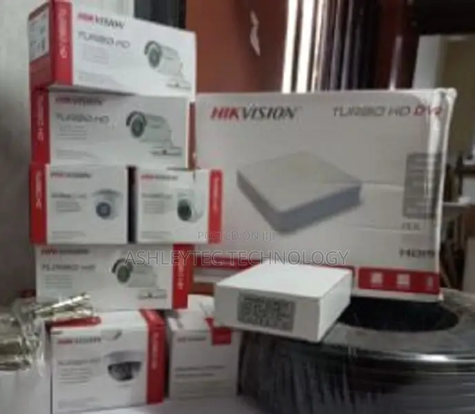 Cctv Camera 4 Cameras With Installation