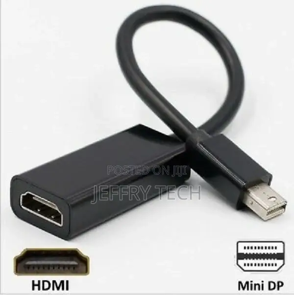 Mini DP Displayport to HDMI Adapter Cable Black 2560*1600 Tr