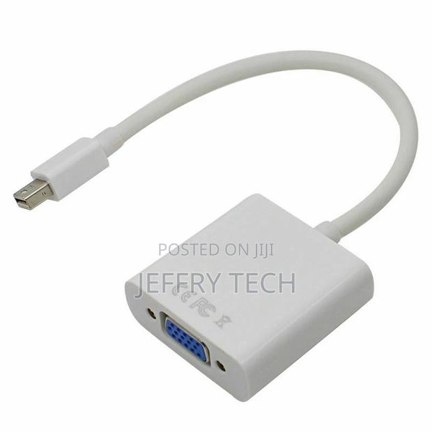 Mini DP Displayport Thunderbolt to VGA Adapter Cable for App - main view