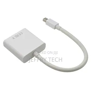 Mini DP Displayport Thunderbolt to VGA Adapter Cable for App