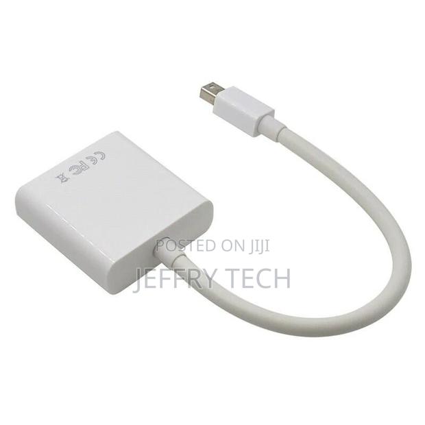 Mini DP Displayport Thunderbolt to VGA Adapter Cable for App - thumbnail 3