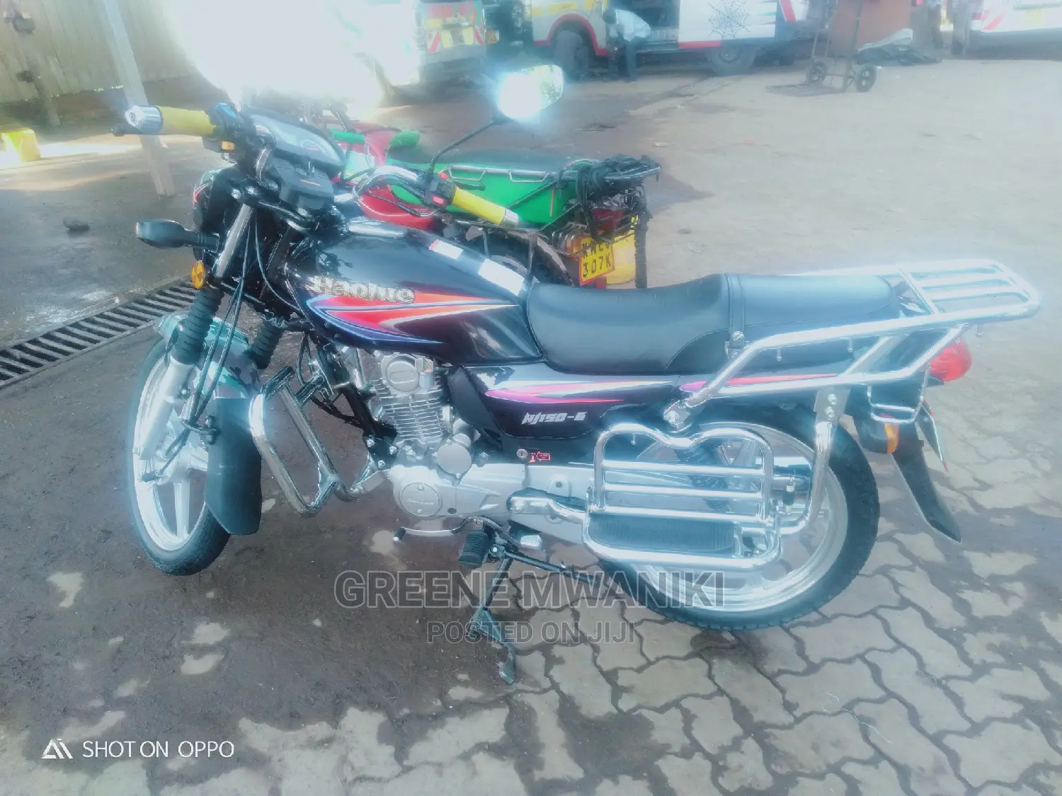 Haojue HJ150-6A 2021 Black