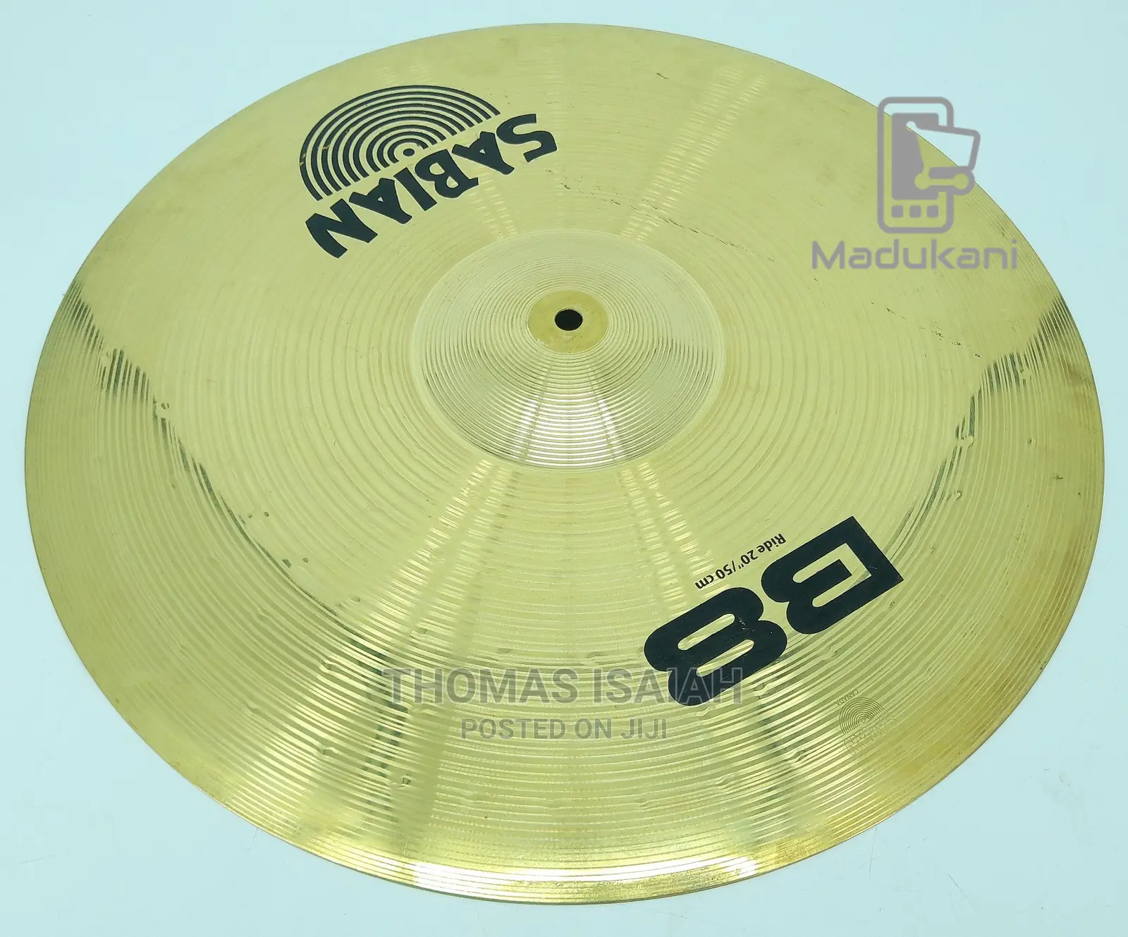 Sabian B8 20 Inch 50cm Ride Cymbal