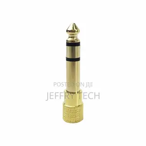 3.5mm Stereo Headphone Adapter to 6.35mm 1/4" Earphone Audio