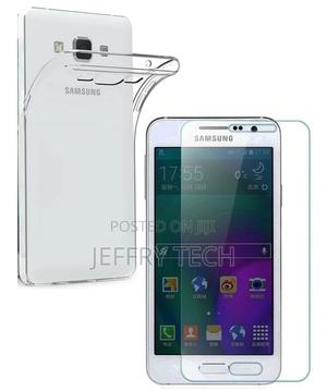 Samsung GALAXY A3 2015 Clear Case + Tempered Glass Screen Pr - thumbnail 2