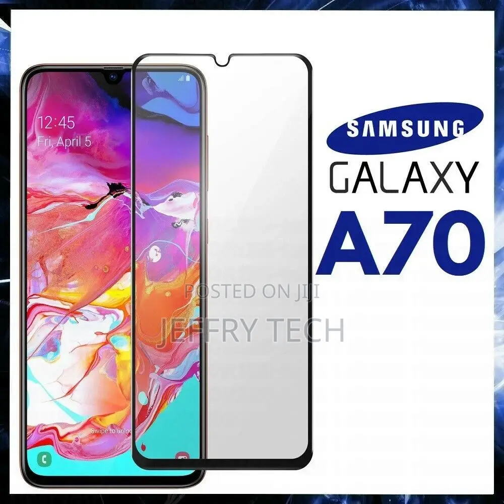 Samsung GALAXY A70 Curved Screen Protector Full Cover Gorill