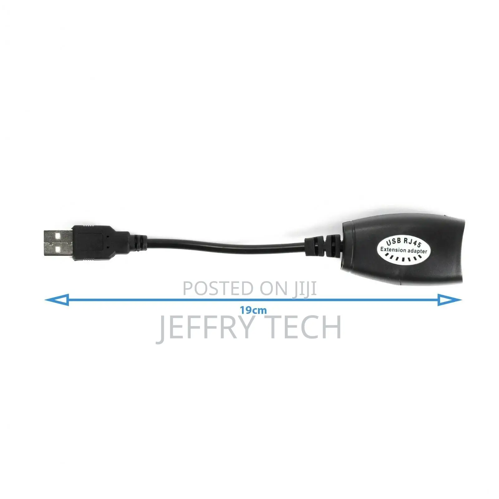 2pcs RJ45 to USB Male Female Extension Ethernet Network Cabl