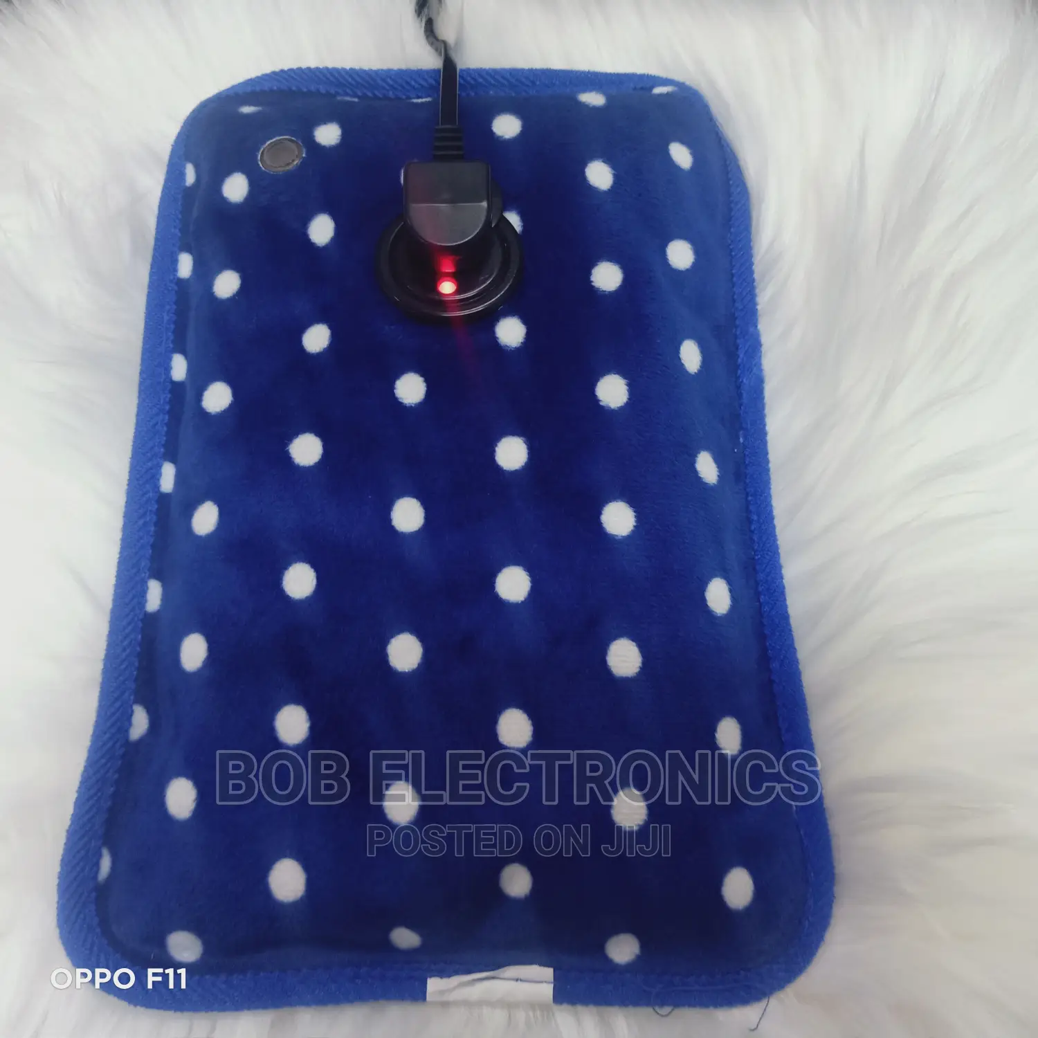 Polka Dots Electric Hot Water Bag