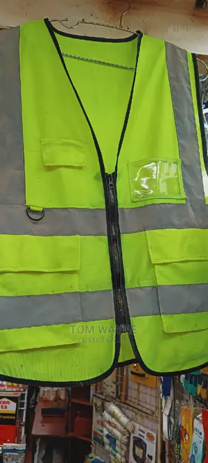 Zipper Reflector Jackets With Pockets