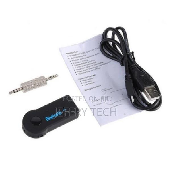 Wireless Bluetooth 3.5mm AUX Audio Music Receiver Stereo Spe