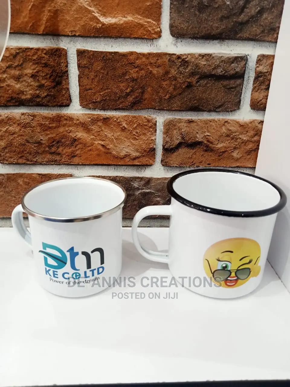Enamel Branded Mugs