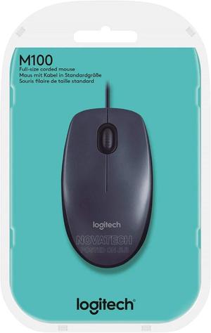 Logitech USB Optical Mouse - M100 - main view