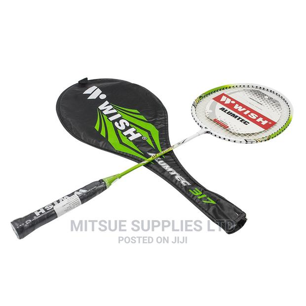 Badminton Racket Alumtec WISH NO.317- 3/4 Cover