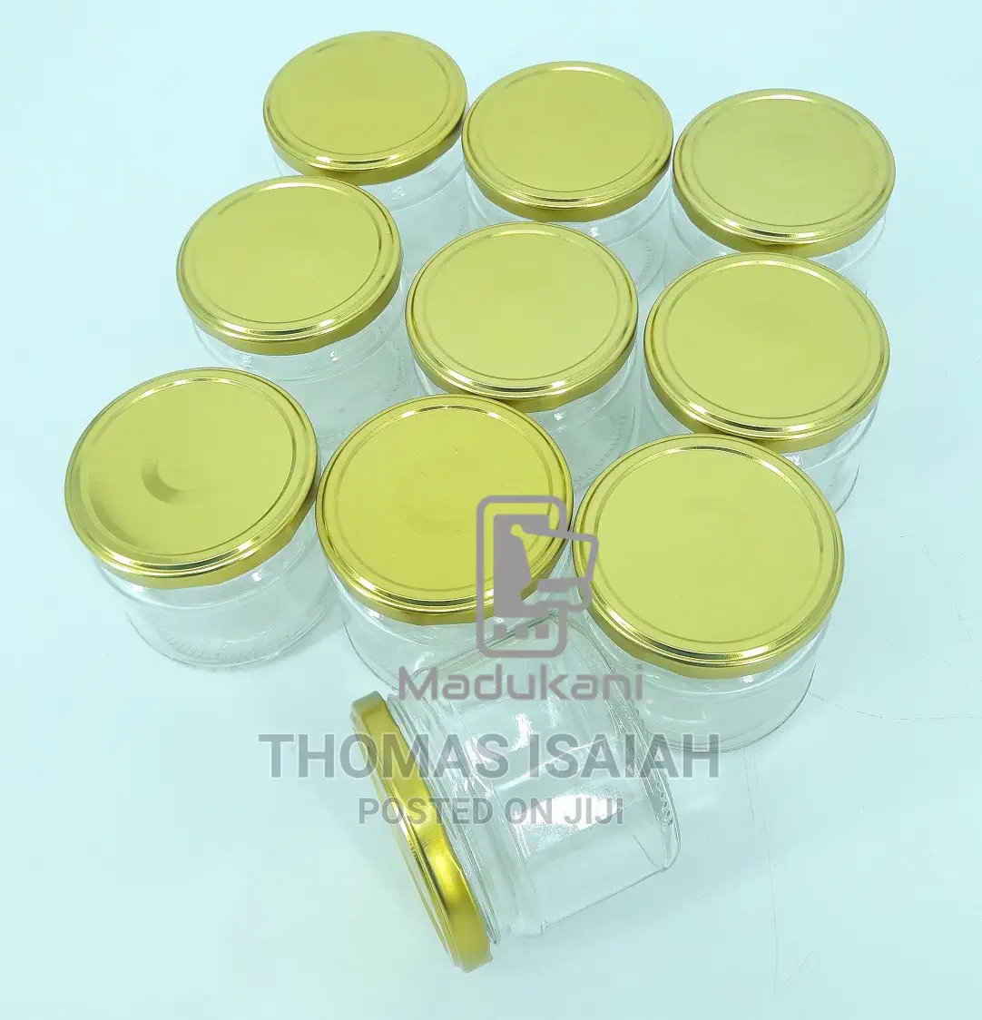 10pcs 330ml Glass Jars Mason Jars With Pop Lids