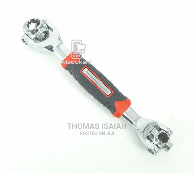 48 in 1 Multifunction Dog Bone Rotating 8 Socket Spanner Wre - main view