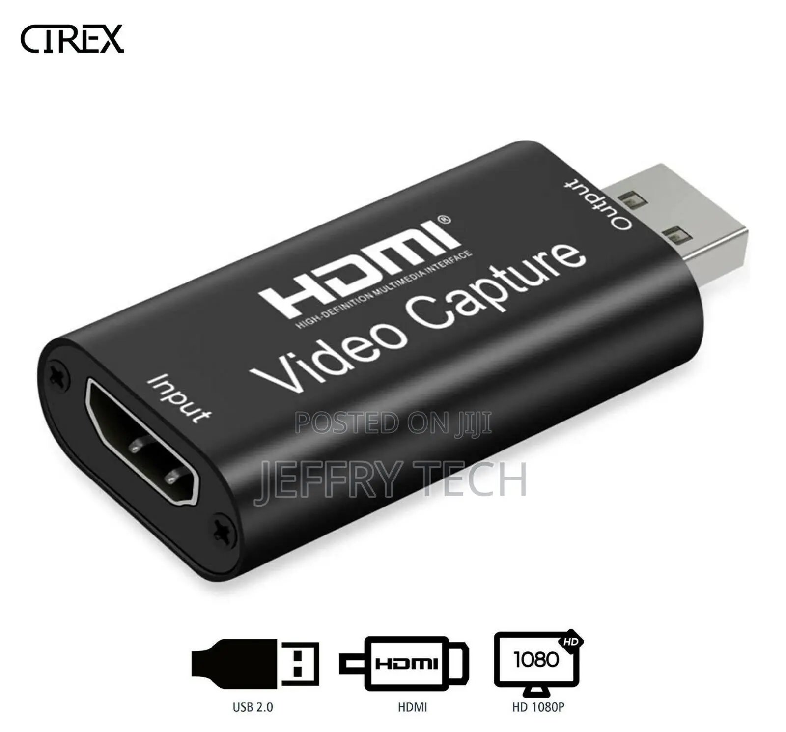 HDMI Video Capture Card USB 2.0/4k UHD Recorder for Video Li