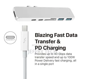 7 in 1 USB-C Type C HD Output 4K HDMI USB 3.0 Adapter HUB Fo