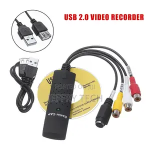 Video Grabber Capture Card Hi8 VCR VHS to Digital DVD Conver