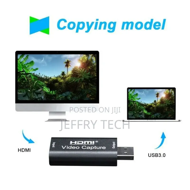 Mini Portable HD USB 2.0 HDMI 1080P Monitor Video Capture Ca