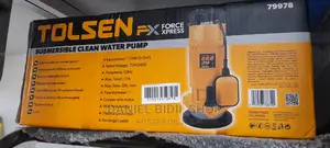 Tolsen Submersible Clean Water Pump 0.5hp 51ft