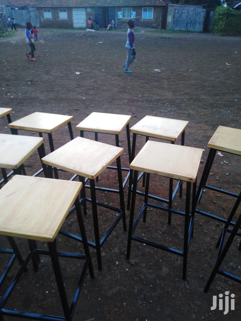 Laboratory School Stools-Heavy Gauge Square Tube and Top
