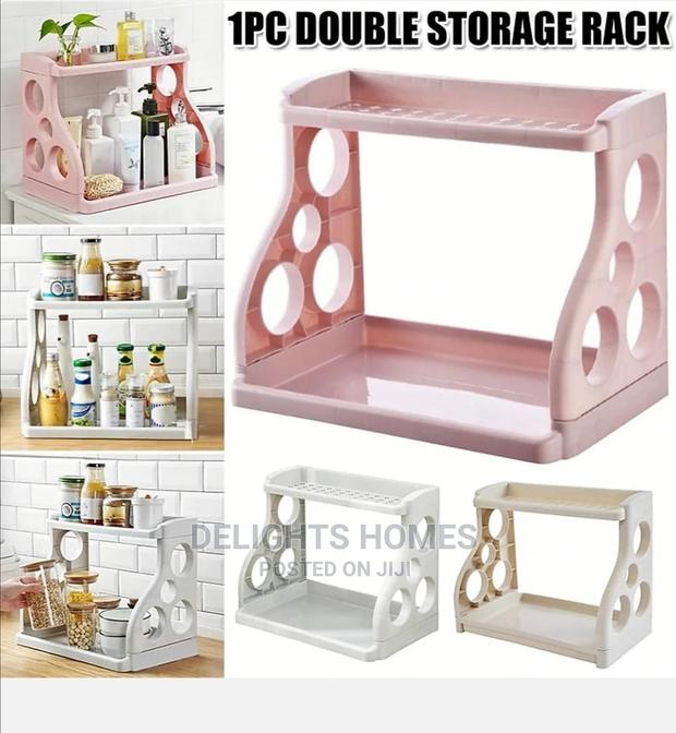 Double-Layer Kitchen Racks - main view
