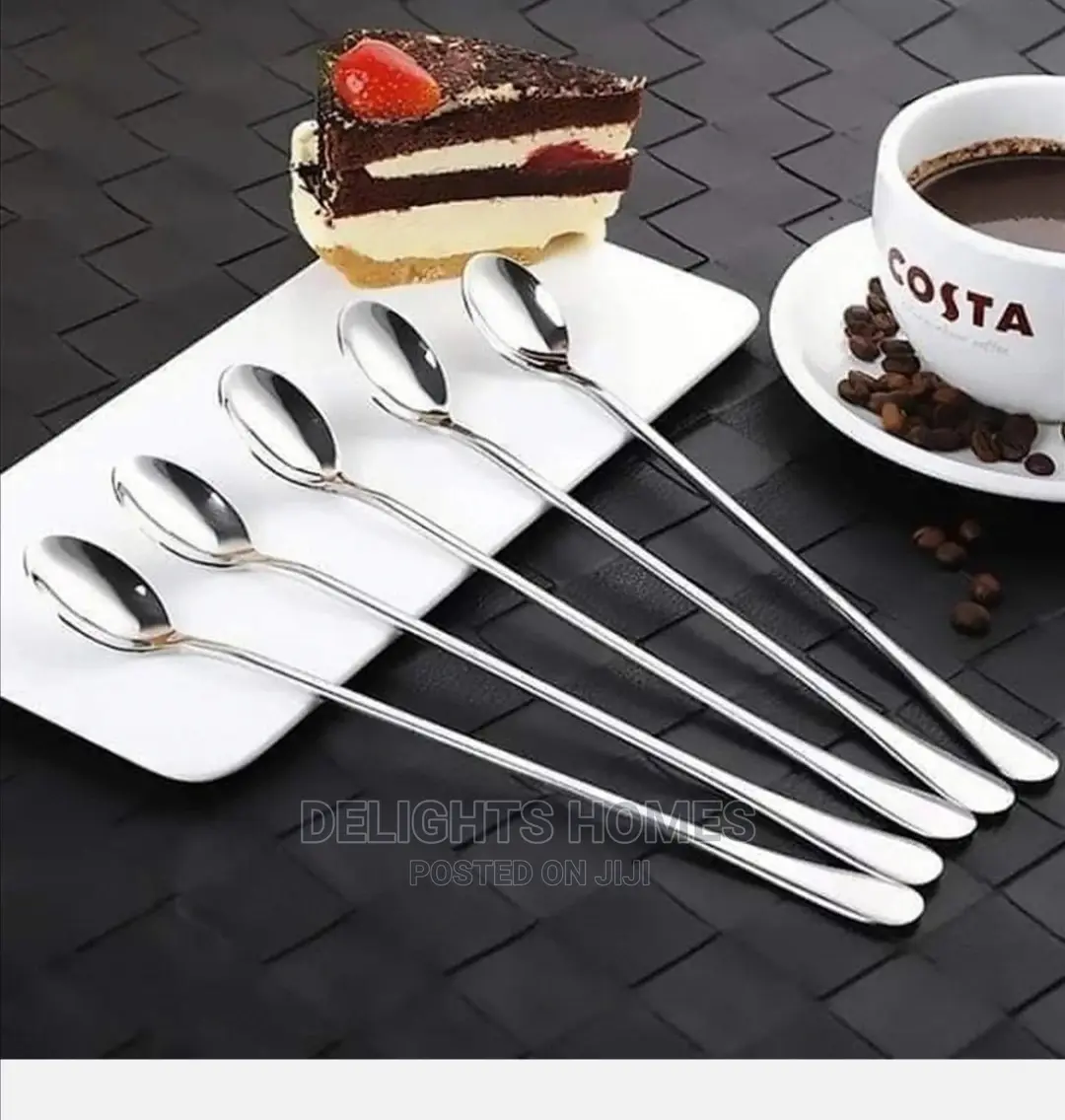 *Stainless Steel Long Teaspoon