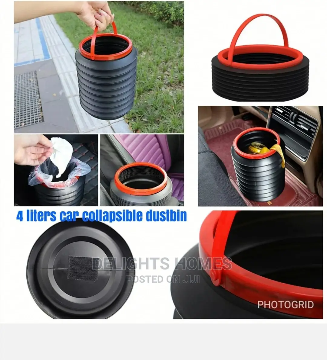 Collapsible Car Dustbin*