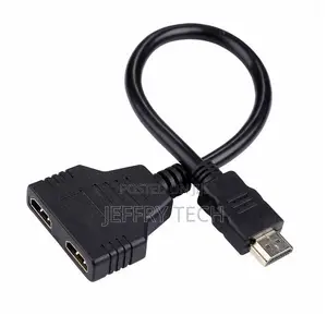 30cm HDMI 1.4 1x2 Splitter Distributor + Amplifier HDCP TV P