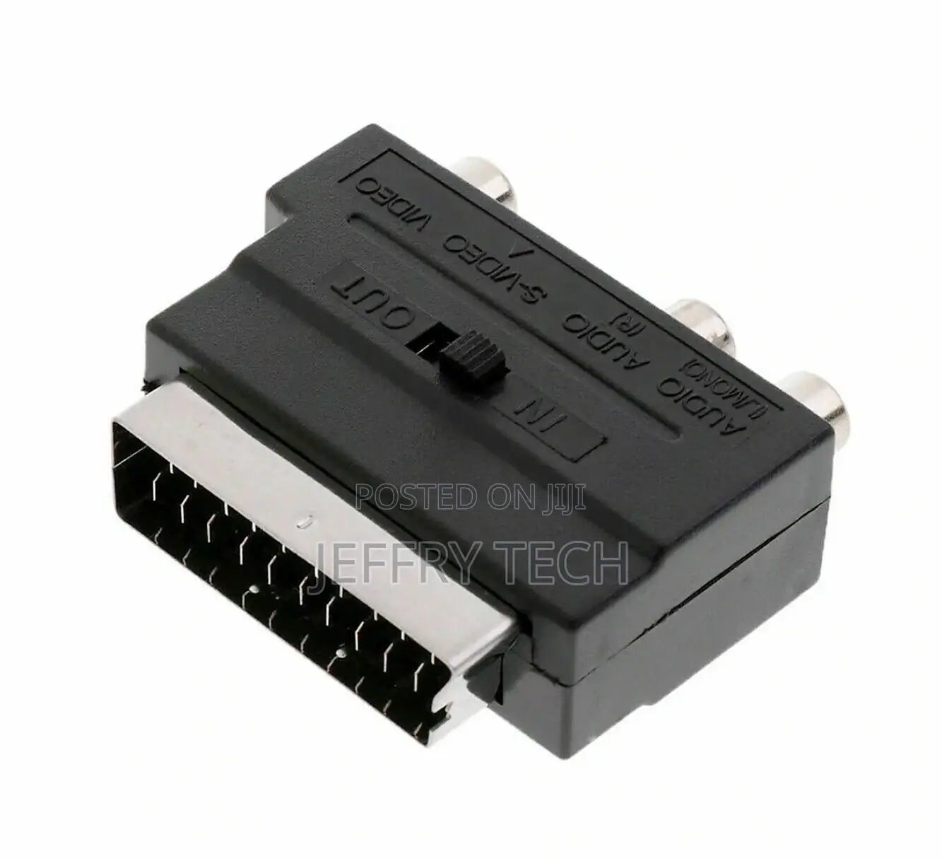Adapter RGB Scart 3 Rca + S-Video 20 Pin Scart